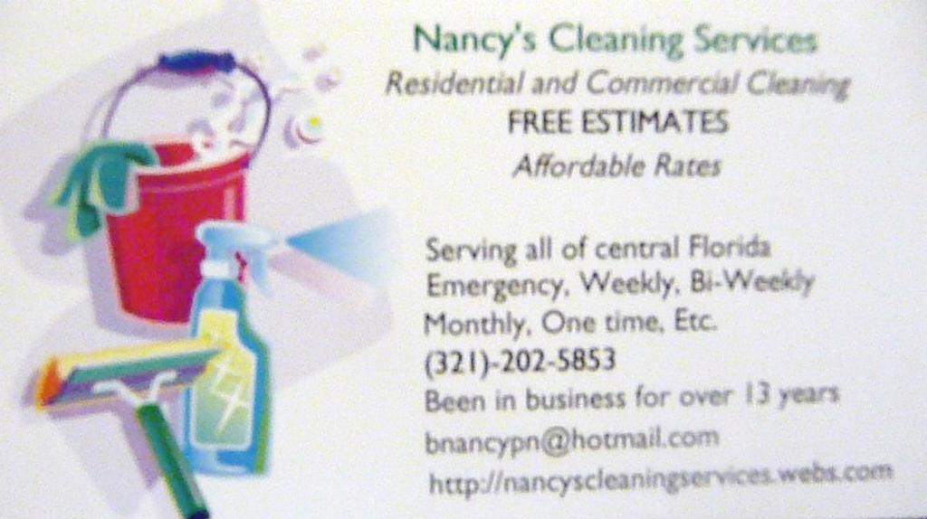 Nancy's Cleaning Services from elmoscleaning in Orlando, FL 32824